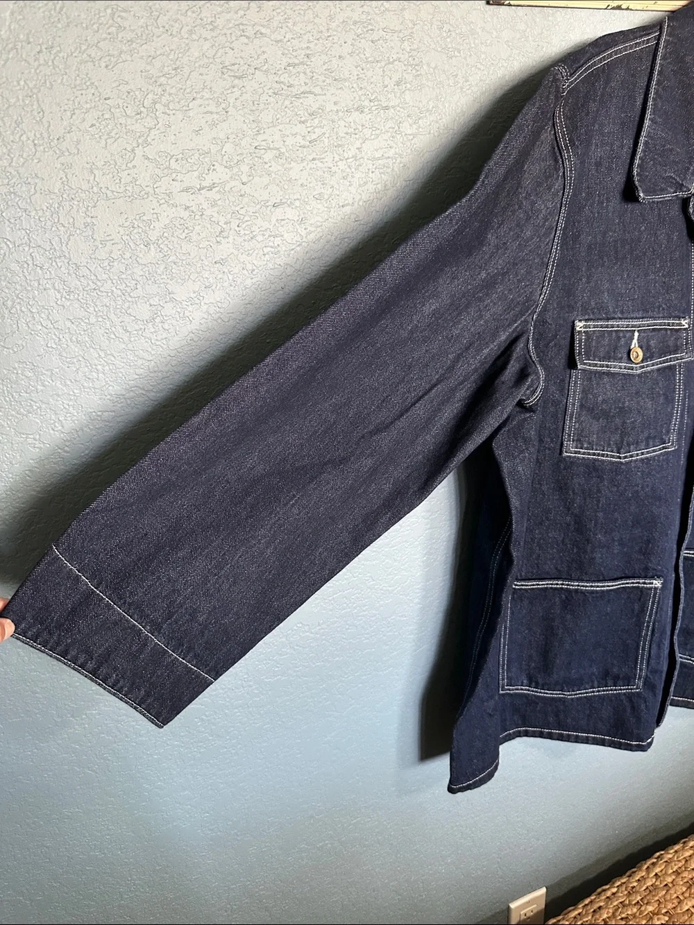 Levi's Indigo Denim Work Jacket NWT